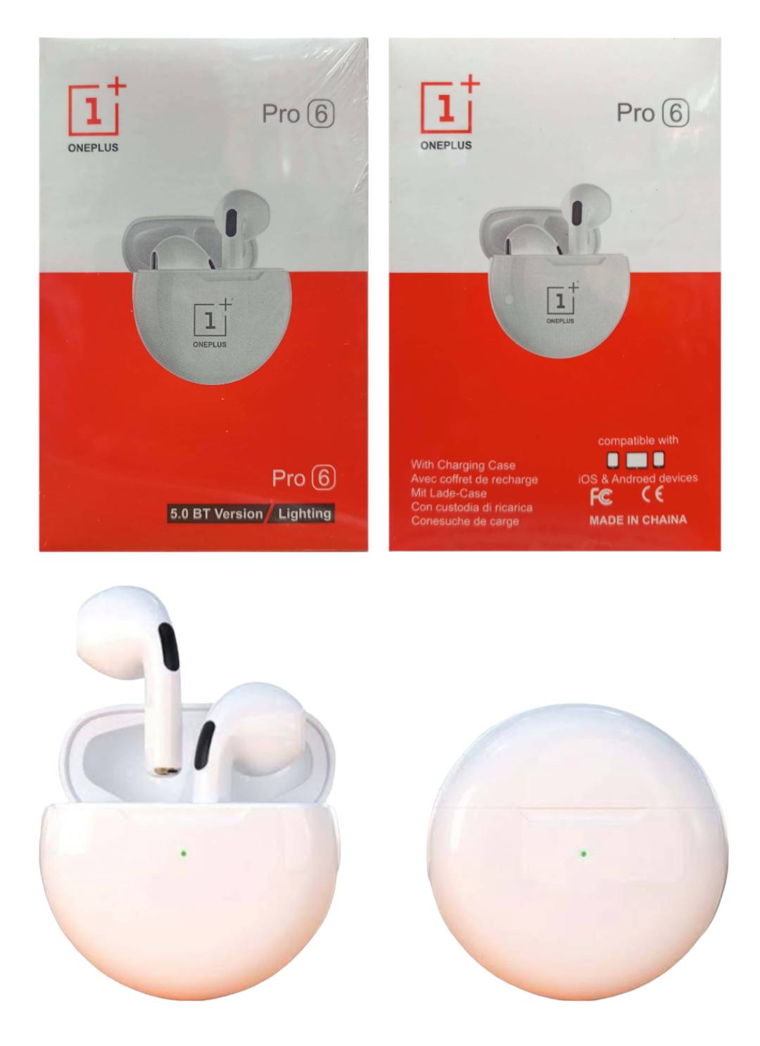 Air Pro 6 Tws Wireless Stereo Headphone Bluetooth Earphone Earbud Headset - Elevate Audio With Air Pro 6 Tws Wireless Stereo Headphones- Gadget House. 
