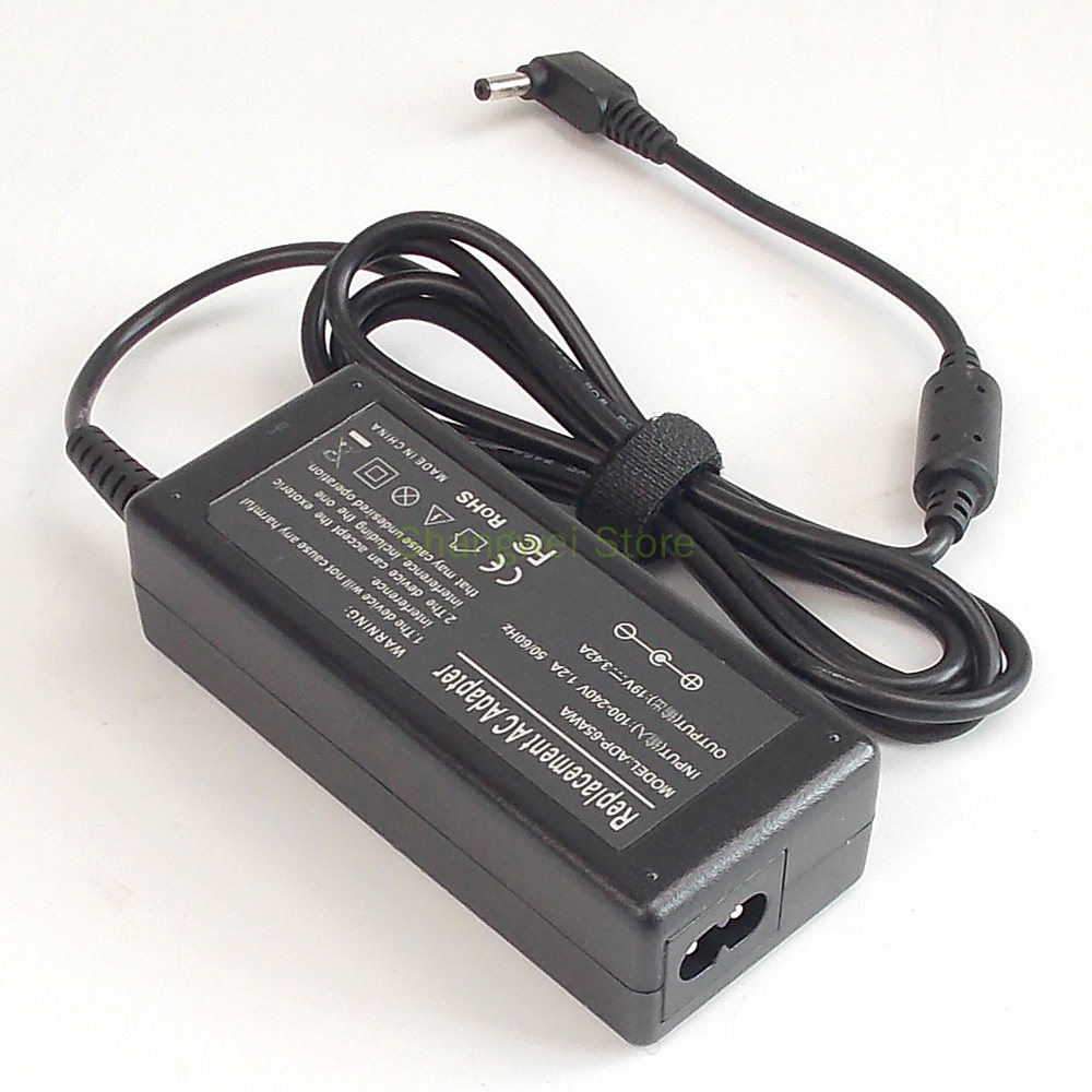 19V 3.42A Notebook Power Adapter Charger for Asus R515LA R515M R515MA-BING-SX569B D553MA-XX191H F302 F302L F302LA A540YA-DM077T. 