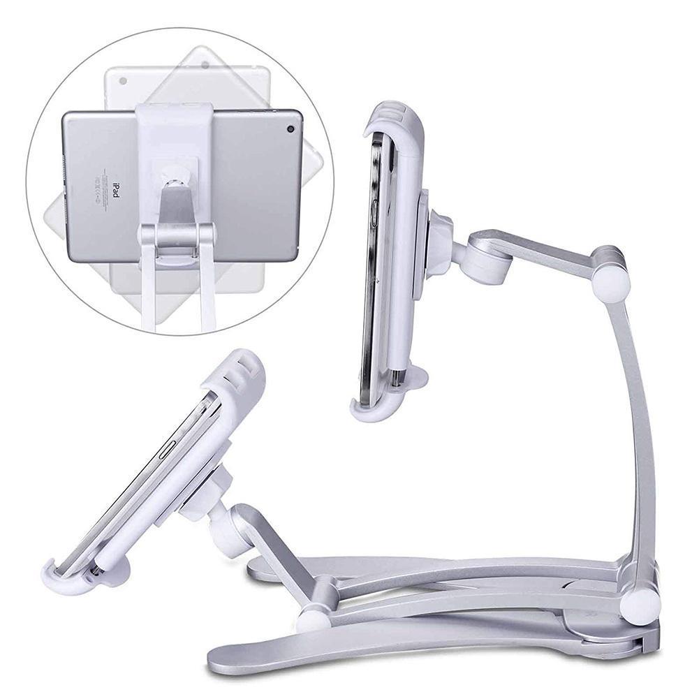 Redcolourful Kitchen Tablet iPad Stand Adjustable Holder Wall Mount for iPad Pro, Surface Pro, iPad Mini. 