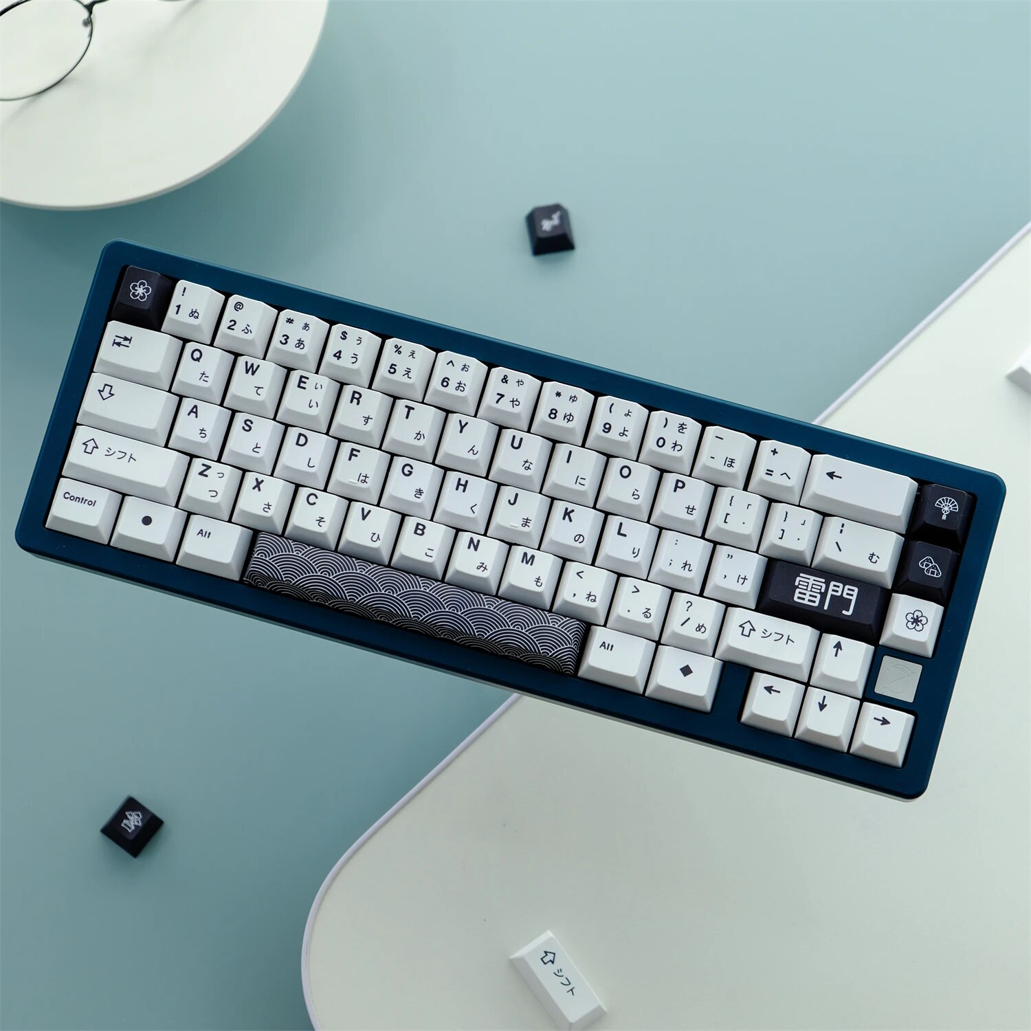 GMK Leimen 129 Keys PBT Keycap DYE-SUB Personalized Japanese Keycap For Mechanical Keyboard MX Switch Fits 61/64/68/87/96 Layout. 