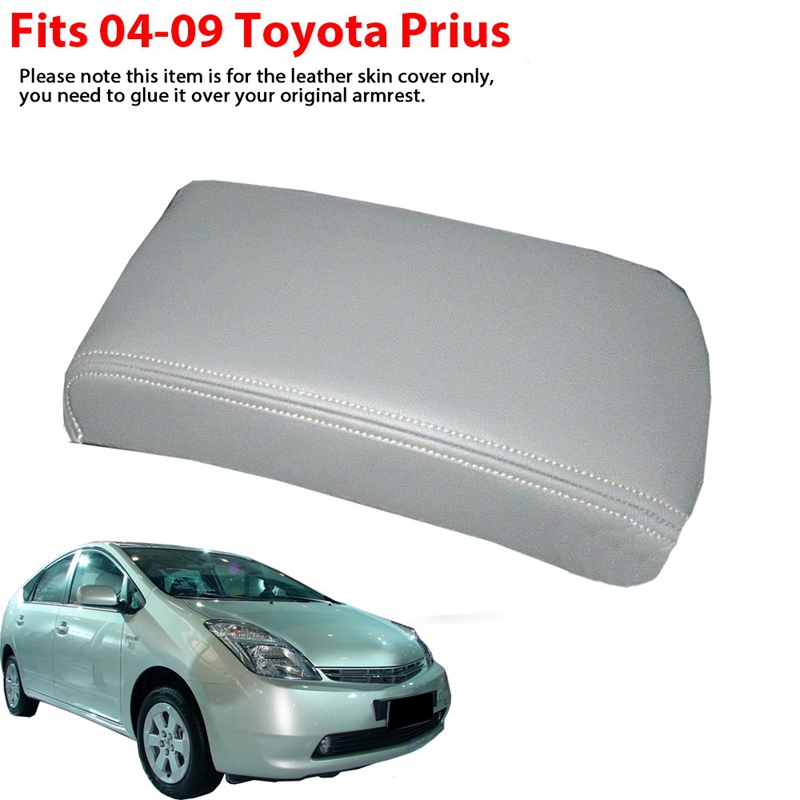 Fabric Center Console Lid Armrest Cover Protection Fits BEIGE 0409