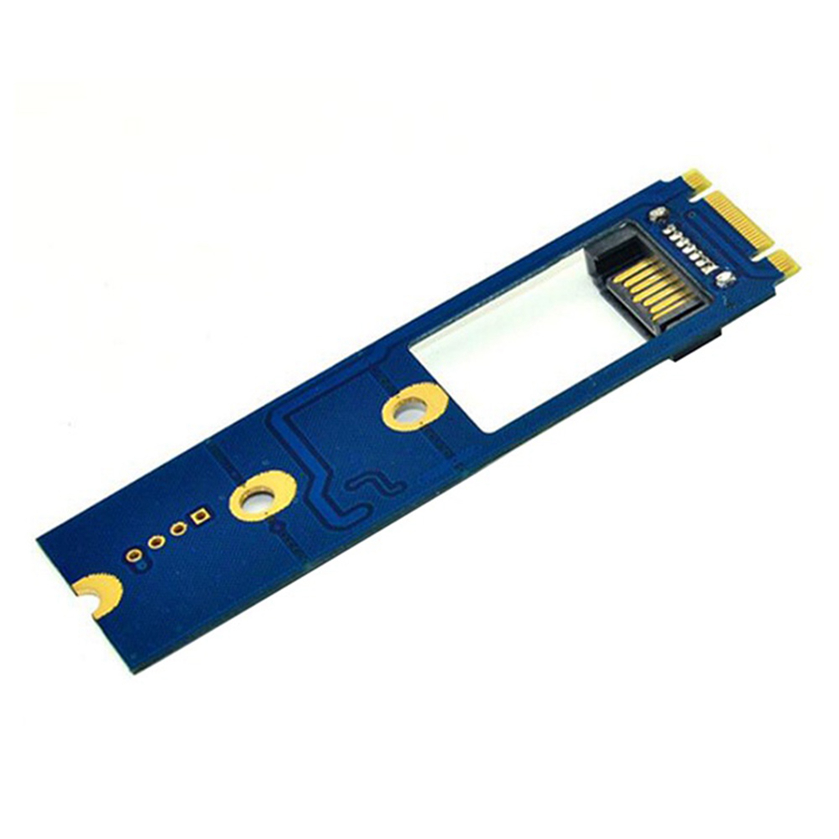 ARELENE 2X M2 SATA Adapter Convert Card B-M KEY M.2 NGFF SATA SSD to 7Pin Adapter Board Card Support 2242 2260 2280 Main Board. 