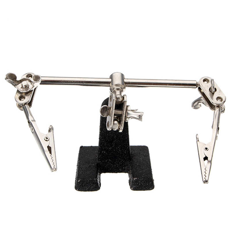 Third Hand Soldering Iron Stand Clamp Helping Hands Clip Tool PCB Holder Electrical Circuits Hobby. 