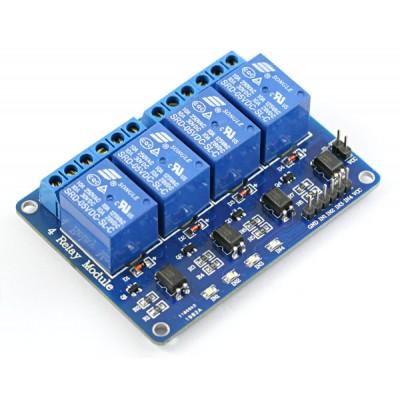 RELAY MODULE 5V 4 CHANNEL. 