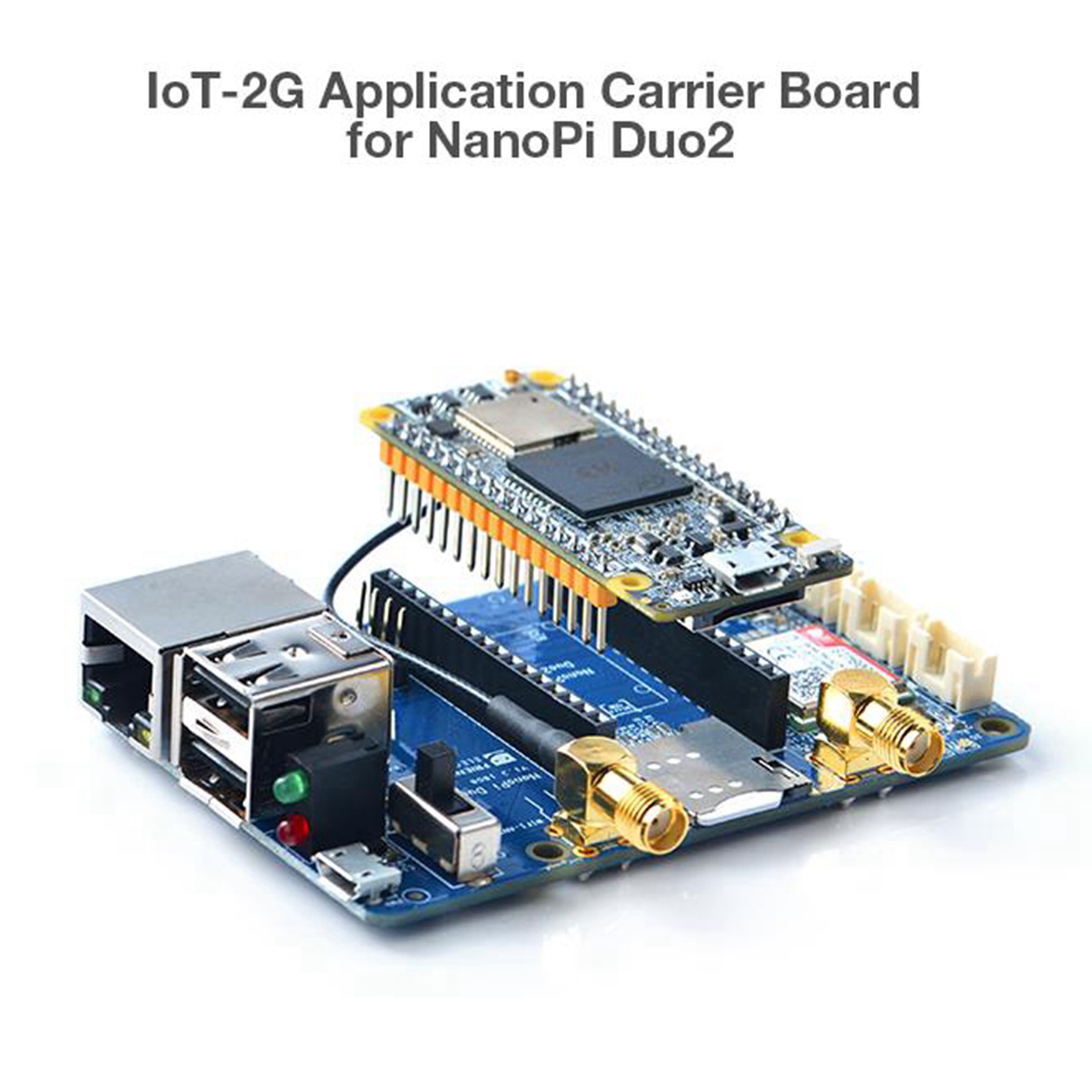 NanoPi DUO2 Developed Board 512M DDR3 Allwinner H3 Bluetooth Module. 
