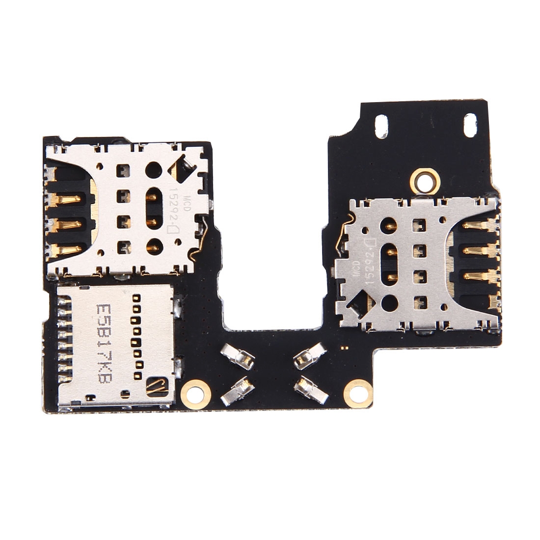 Card Socket + SD Card Socket for Motorola Moto G (3rd Gen.) (Dual Version)