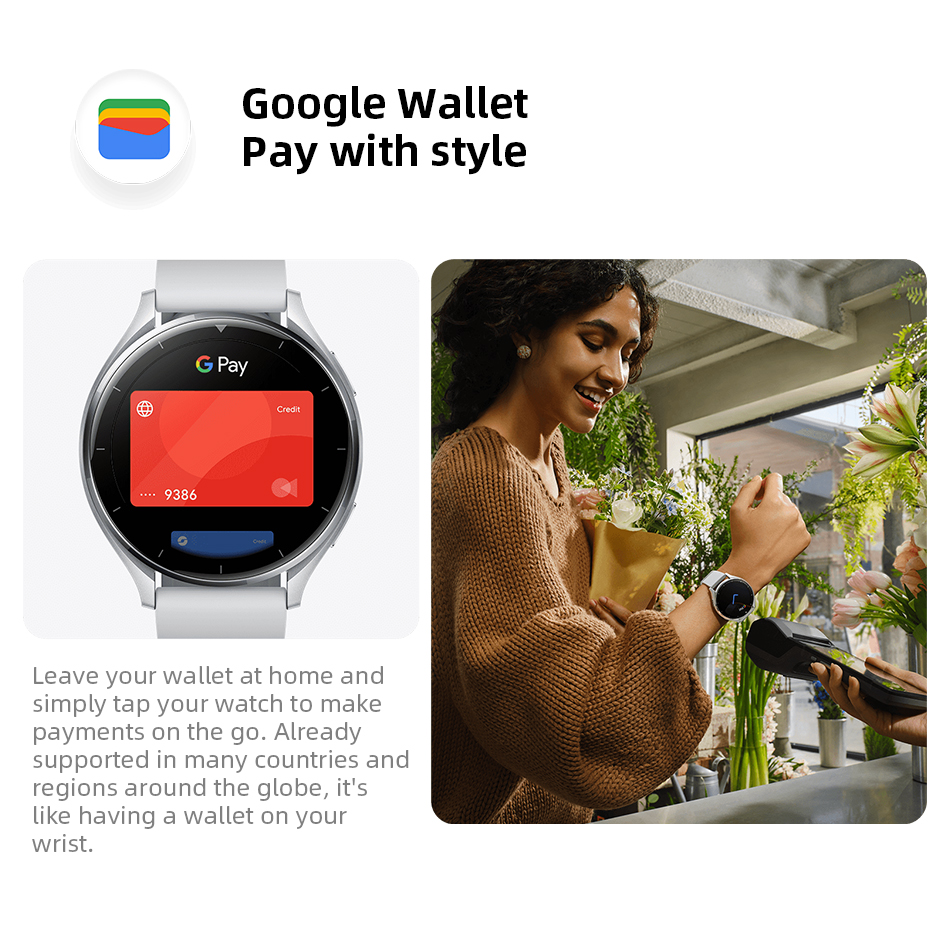 Global Version Xiaomi Watch 2 160+ Sports Modes 1.43 AMOLED Display 495mAh Battery Google Wear OS Google Play Mi Smartwatch. 