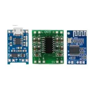 Combo of PAM8403 with Bluetooth Stereo Audio Receiver and battery Charger