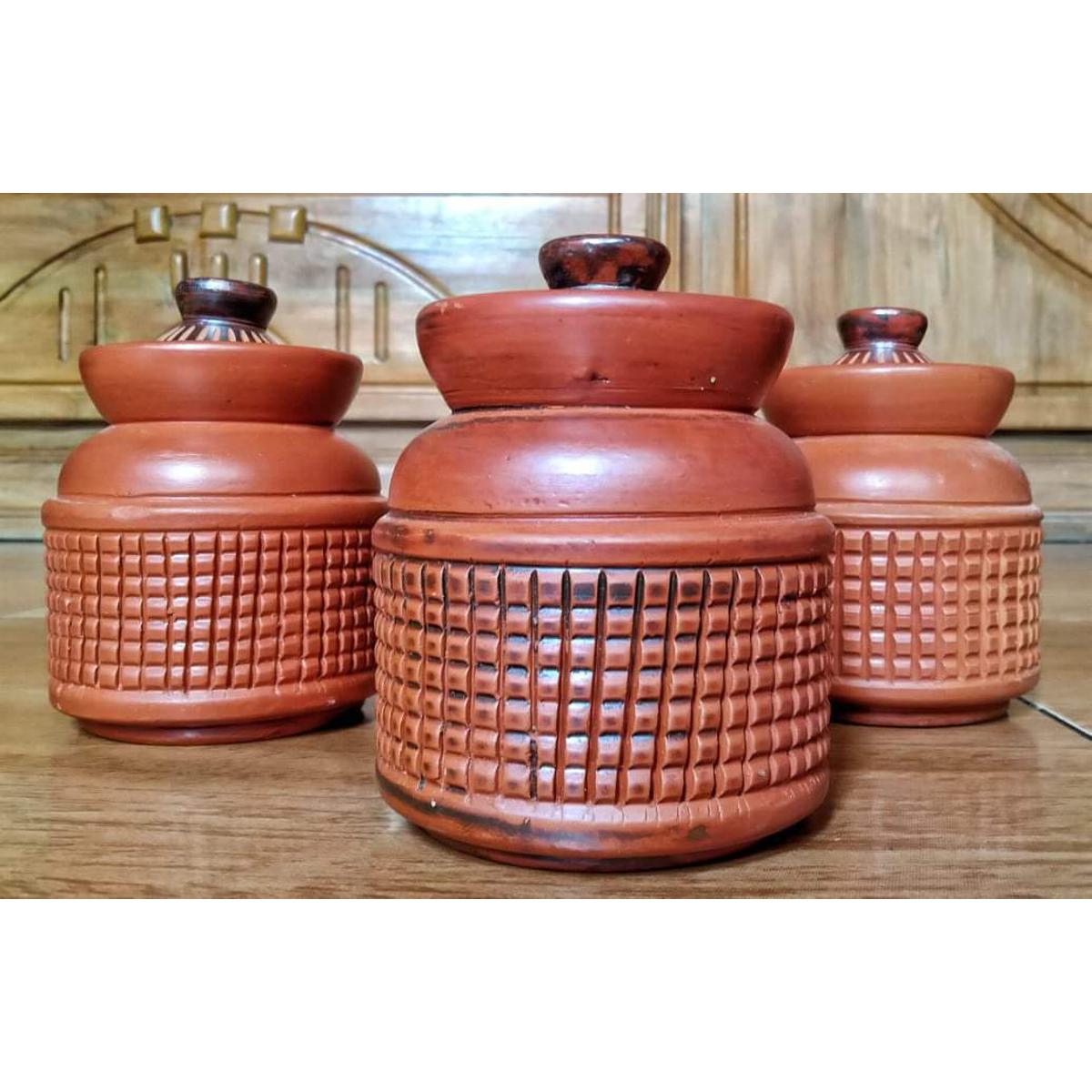 Matir Jar - Traditional Clay Jar For Preserving And Storing Food - Add A Rustic Touch To Your Kitchen
