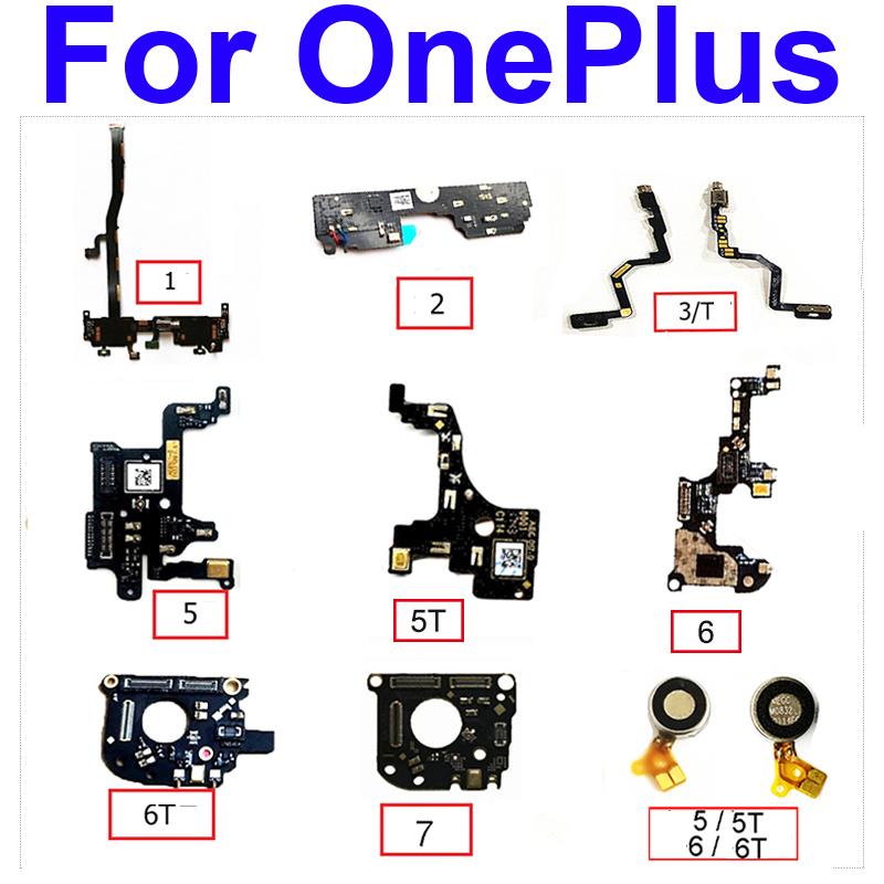 Microphone Board Module For OnePlus 1+ 1 2 3 3T 5 5T 6 6T 7 7T Pro Motor Microphone Flex Cable Replacement Repair Parts