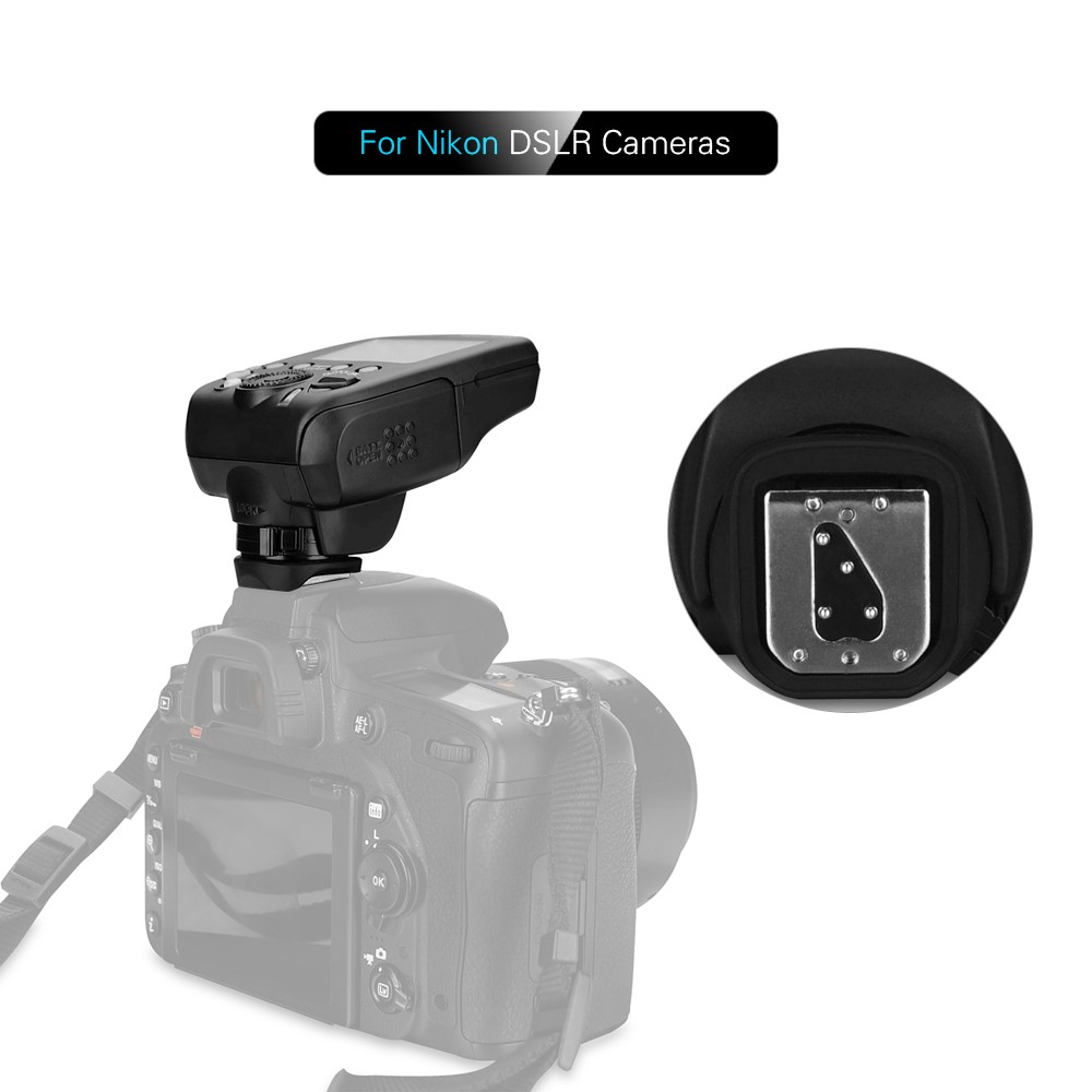 YONGNUO YN560-TX PRO 2.4G On-camera Flash Trigger Speedlite Wireless Transmitter with LCD Screen for Nikon DSLR Camera for YN862N/YN968N/YN200/YN560III/YN560IV/YN860Li/YN720/YN660/YN685 Speedlite for YN622NII/RF605 Series/RF603II Series/RF602-RX Receiver. 