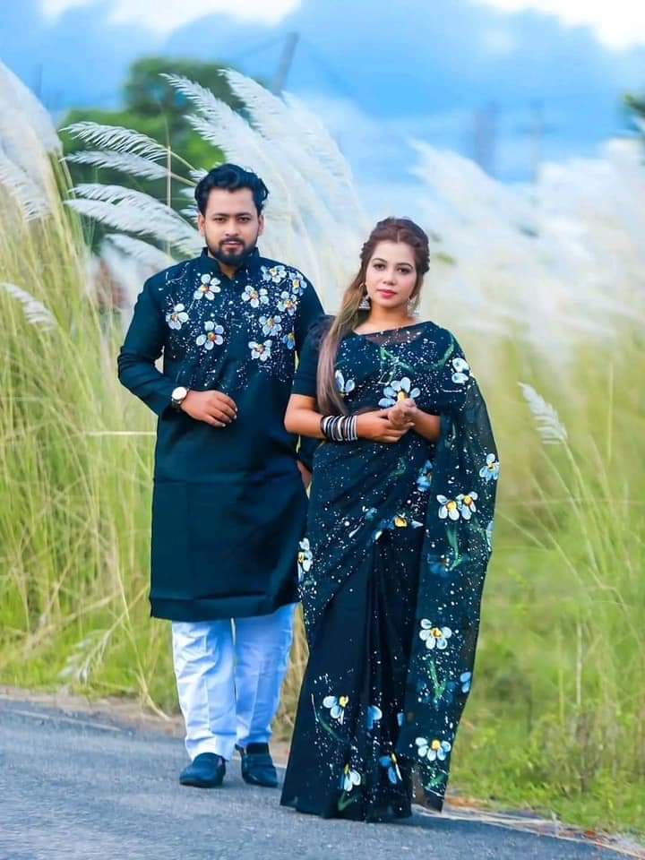 Dopahar Romper Set – Combo of 2 (Kesari & Sunehri Dhoop)