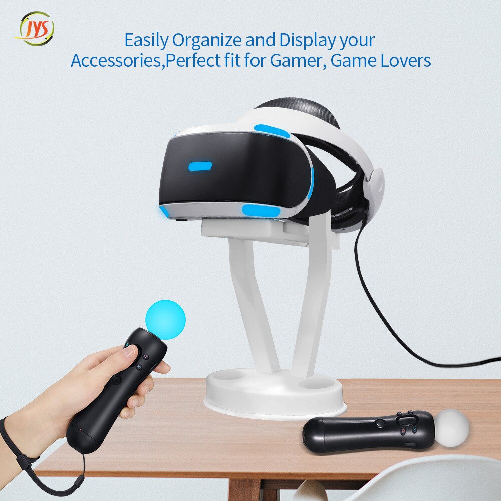 VR Stand For Oculus Quest 2 VR Headset Display Holder Controller Base Desktop Organizer For Oculus Quest 2 PS Move Accessories. 