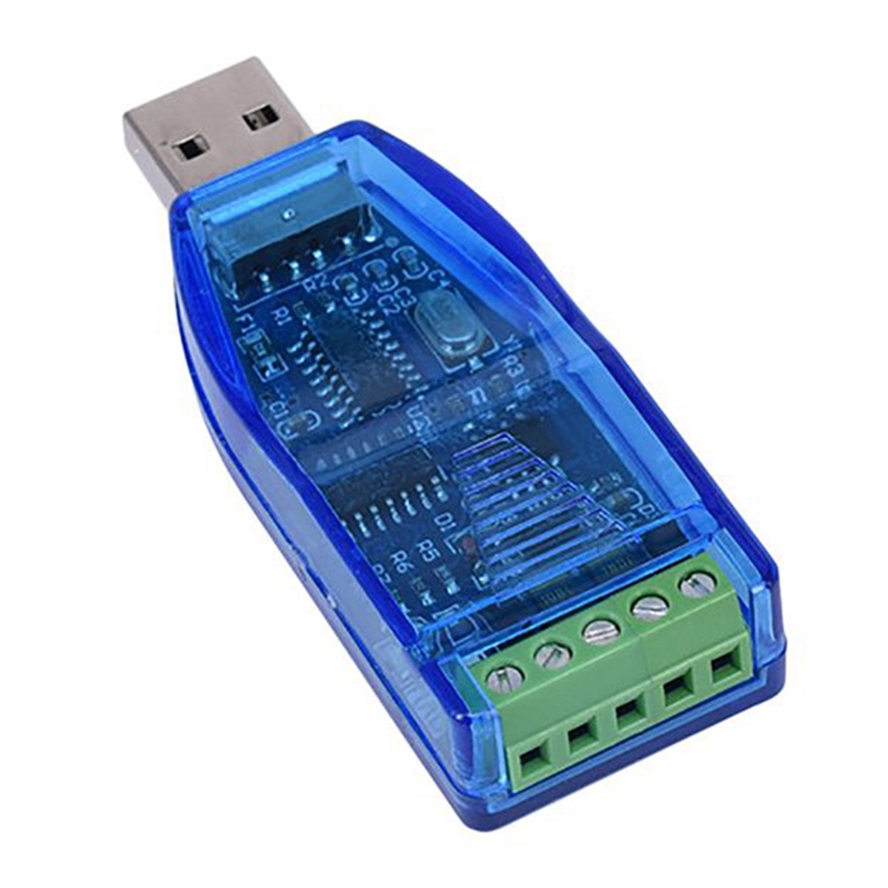 2Pcs USB to RS485 Converter Isolate Module RS-485 Connector Board. 