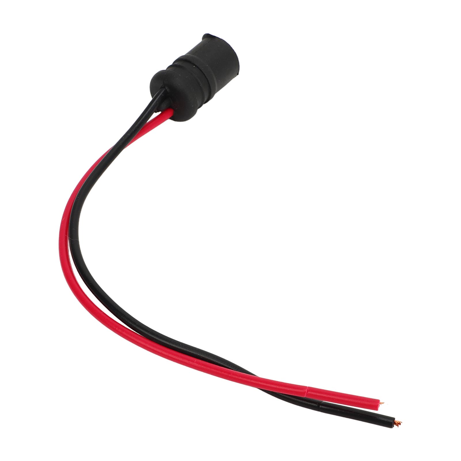 T10 Socket Holder Vibration Proof T10 W5W Light Bulb Extension Socket Waterproof Long Lasting Rubber High Durability for Car. 