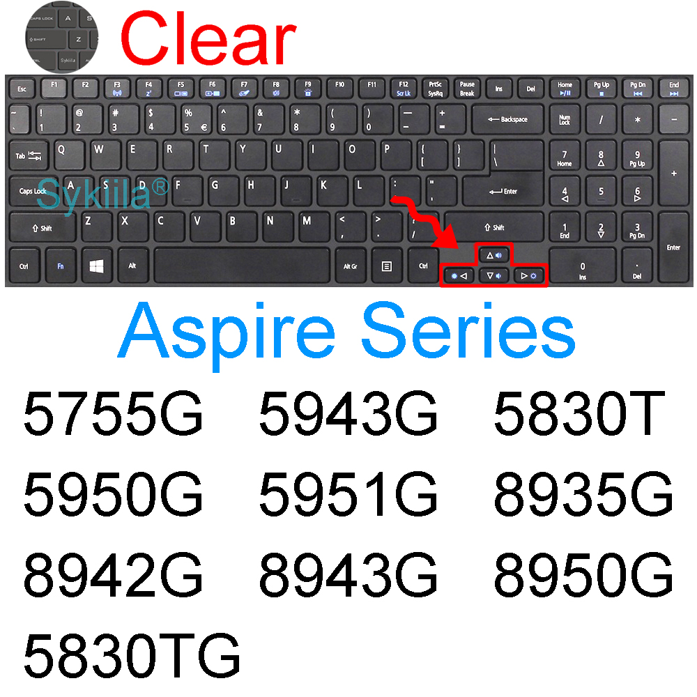 Keyboard Cover for Acer Aspire 3 5 6 7 1 Vero A315 A515 A715 A115 A615 AV15 E1 E5 ES1 Silicone Protector Skin Case Accessory 15