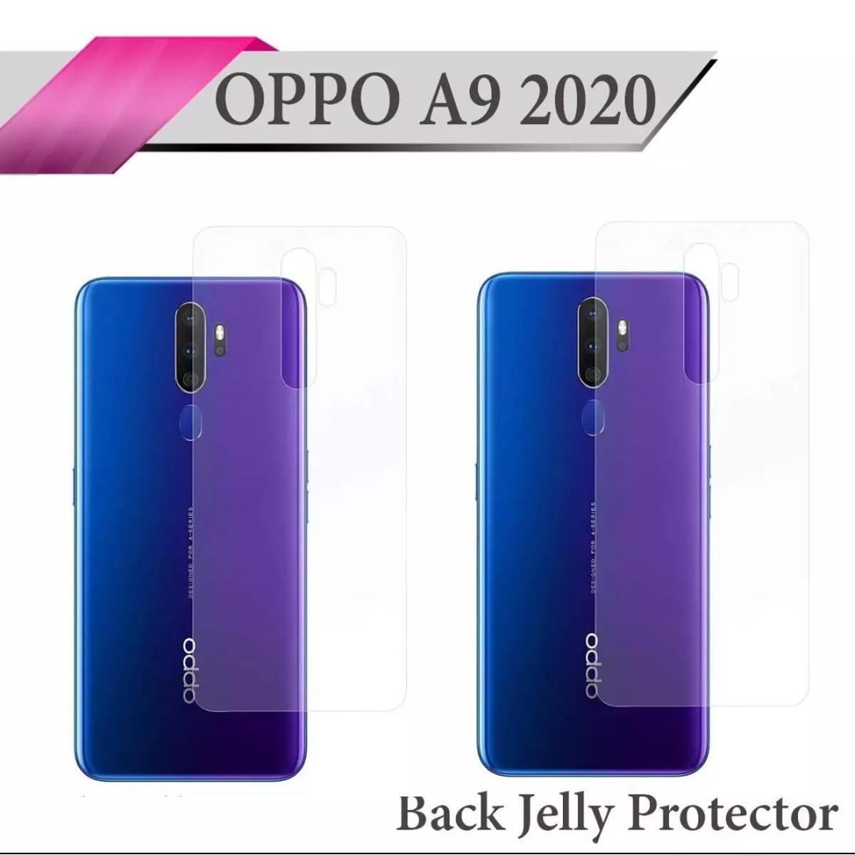 Oppo A9 2020 360 Degree Back Poly - Transparent and Rubber