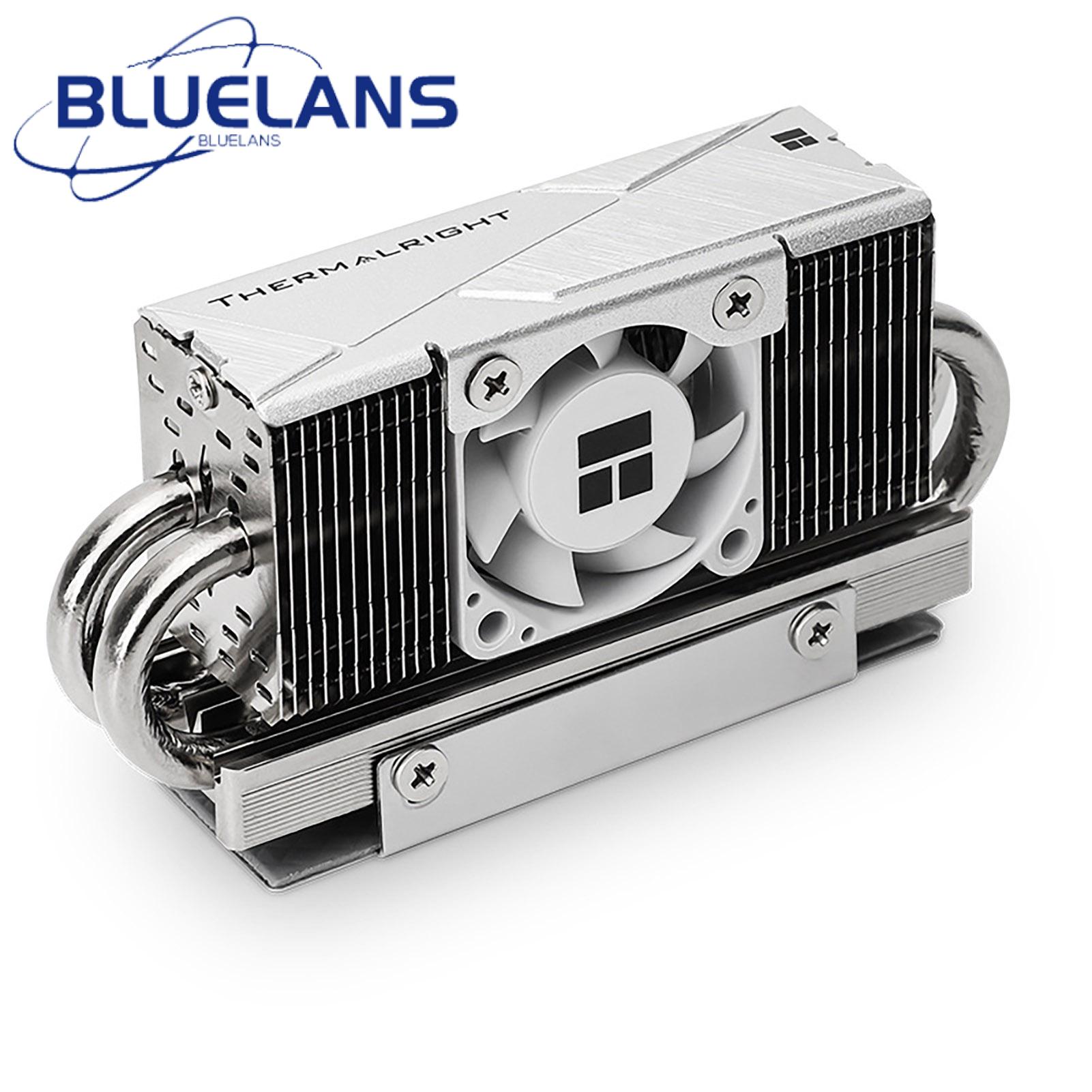 Cooler for M.2 Ssd Pci-e 5.0 Aluminum Heat Sink Ssd Cooler for Fast Cooling Performance Compatible with M.2 2280 Pro Fan Solid State Hard Disk Thermal Pad Included Electroplating Reflow Soldering