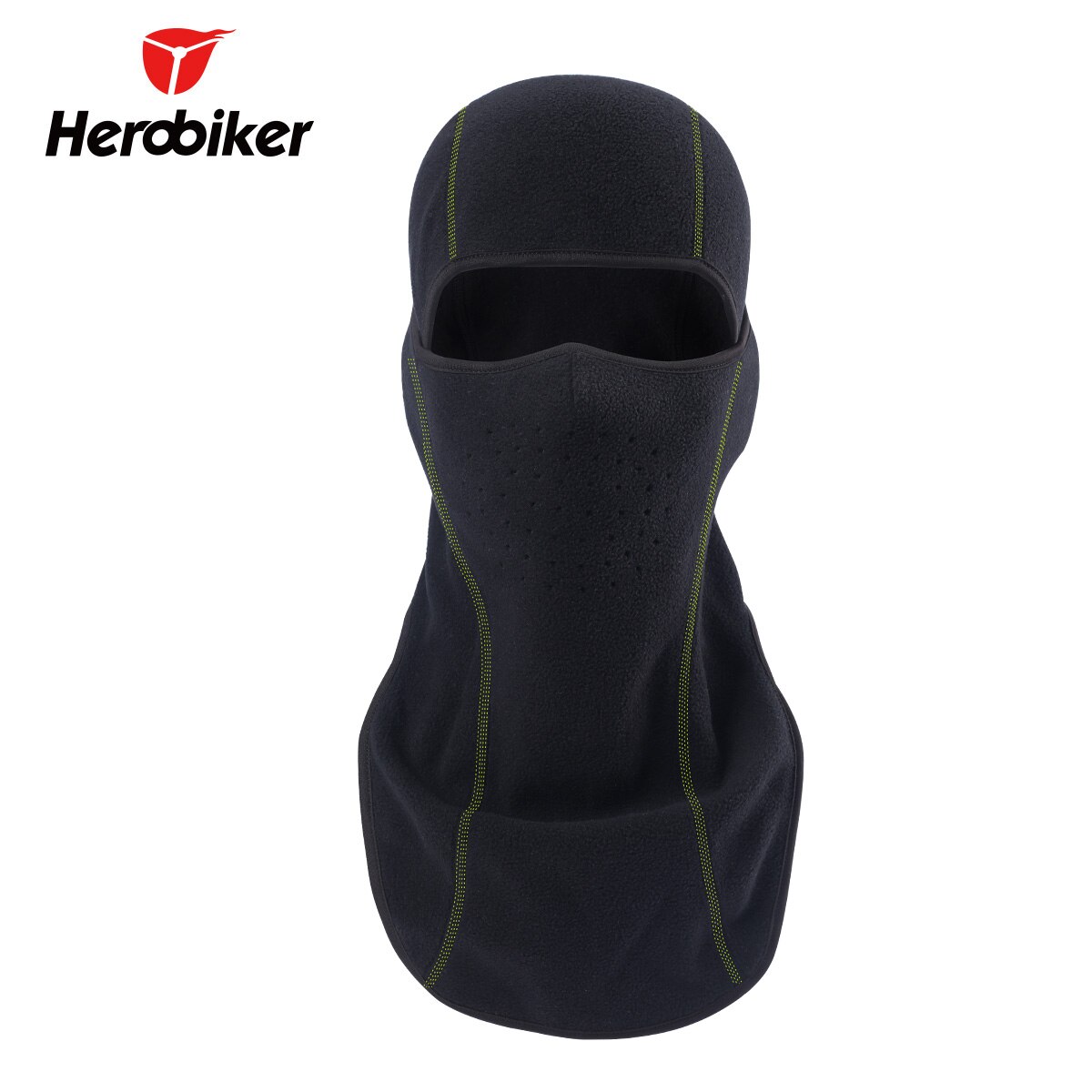 【VisioN Shop】Color: Green HEROBIKER Motorcycle Face Shawl Autumn Winter Face Shield Moto Windproof Cycling Ski Scarf