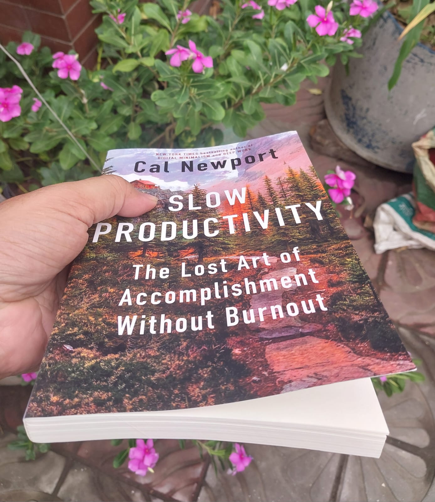 Slow Productivity: The Lost Art of Accomplishment Without Burnout by Cal Newport - Paperback. 