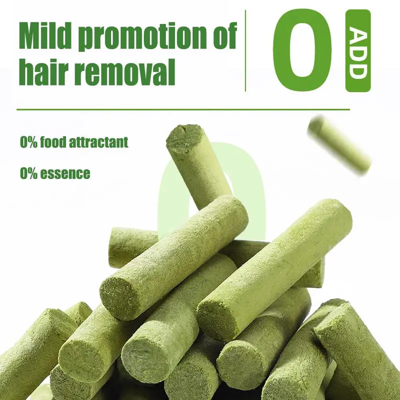 6pcs/bag Natural Cat Grass Sticks Molar Rod Chewing Stick Chew Treat For Cat Chew Granules Cat Grass Teething Stick. 
