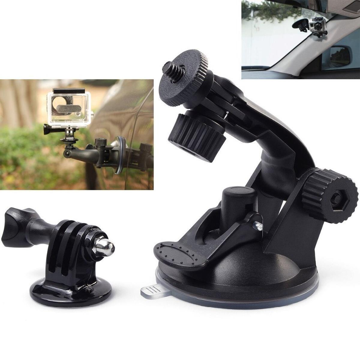 【VisioN Shop】Car Suction Cup Holder for Nikon KeyMission 360 80 Drift Innovation Stealth HD Ghost Ghost-S HTC Re