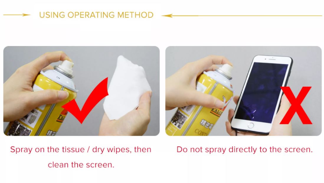 Electrical Contact Cleaner For Hardware and Display. 