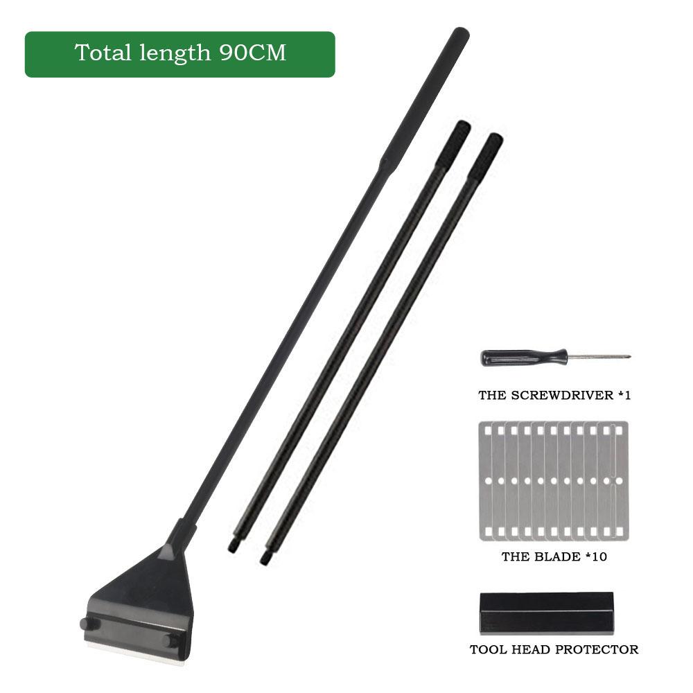 Aquarium Algae Scraper Fish Tank Cleaner Keep Hands Dry Sharp Scraper to Remove Algae 90CM. 