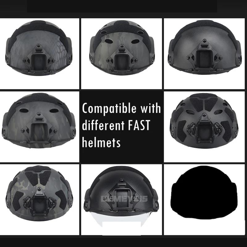 Tactical Helmet NVG Mount Night Vision Device Bracket Adapter for FAST Helmets Accessory. 