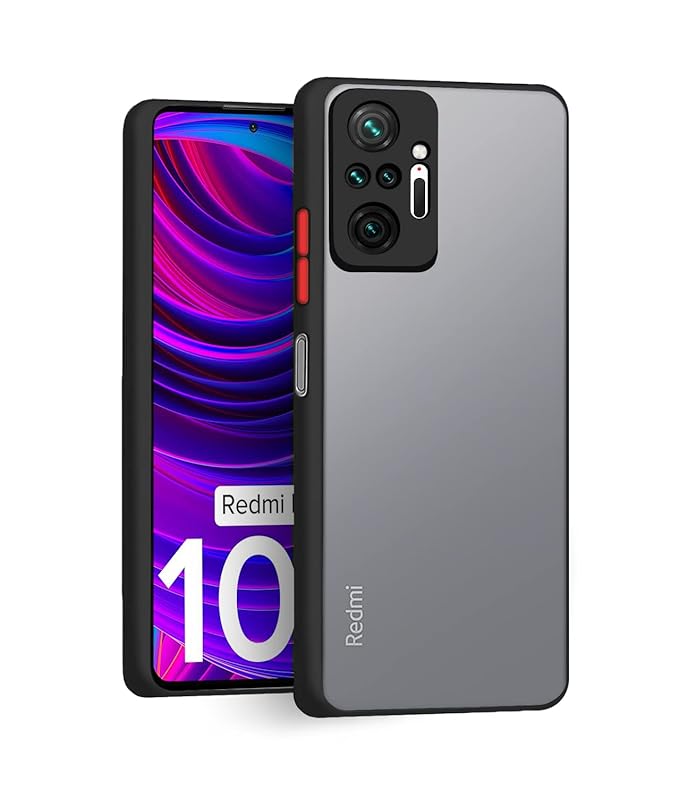 Redmi Note 10 Pro Shockproof Matte Finish Mobile Back Cover