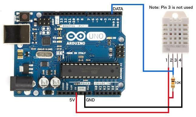 DHT22 Asair AM2302 Digital Temperature and Humidity Sensor DHT-22 DIY KIT for Made Hygrometer Humidity and Temperature Controller use in Arduino Uno R3 Replace DHT11 DHT21 18B20 LM25Dz SHT11 SHT15 Sensors. 