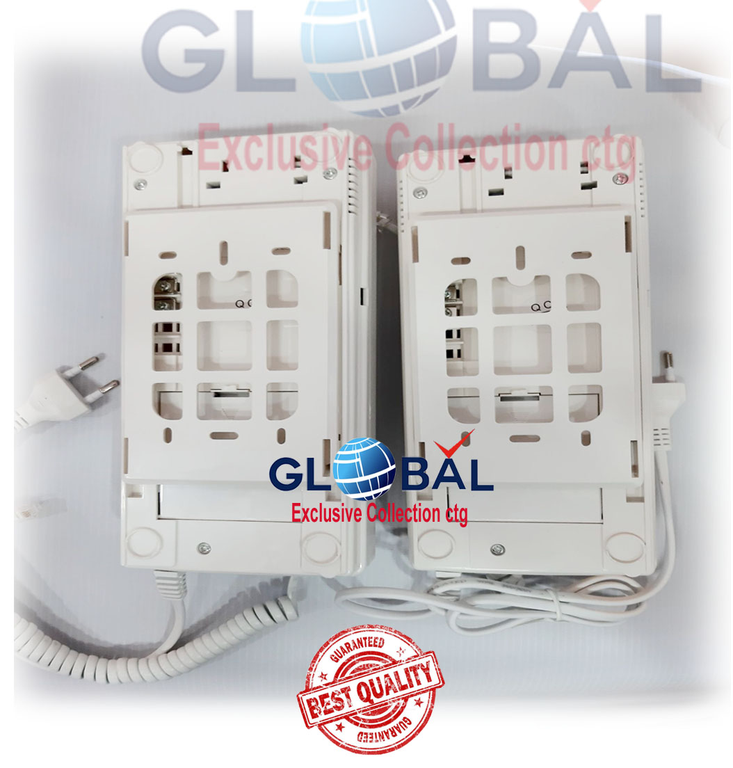Intercom Phone 2 PCS Door to Door Intercom can speak through cable from one room to another without anything. ST-121A1. 