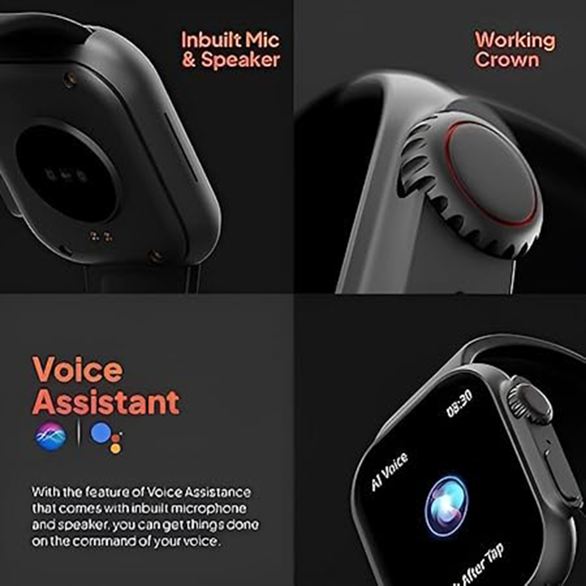 T800 Ultra Smart Watch 1.99 inch Infinite Display,Bluetooth Calling,Heart Rate Tracking, Sports Featured Men Smartwatch And Women Smartwatch – Original Apple Watch Copy. 