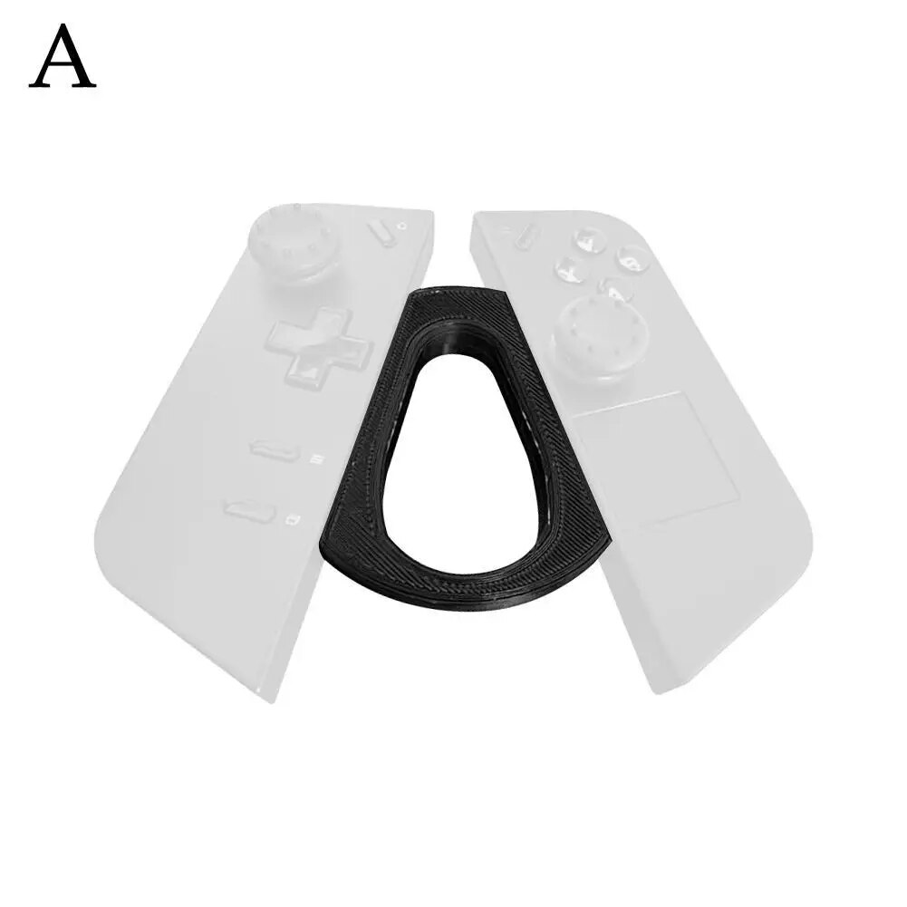 For Legion Go Controller Grip Clip Holder Triangle Shape Red Or Black For Lenovo Legion Go Handle Controller Connector. 