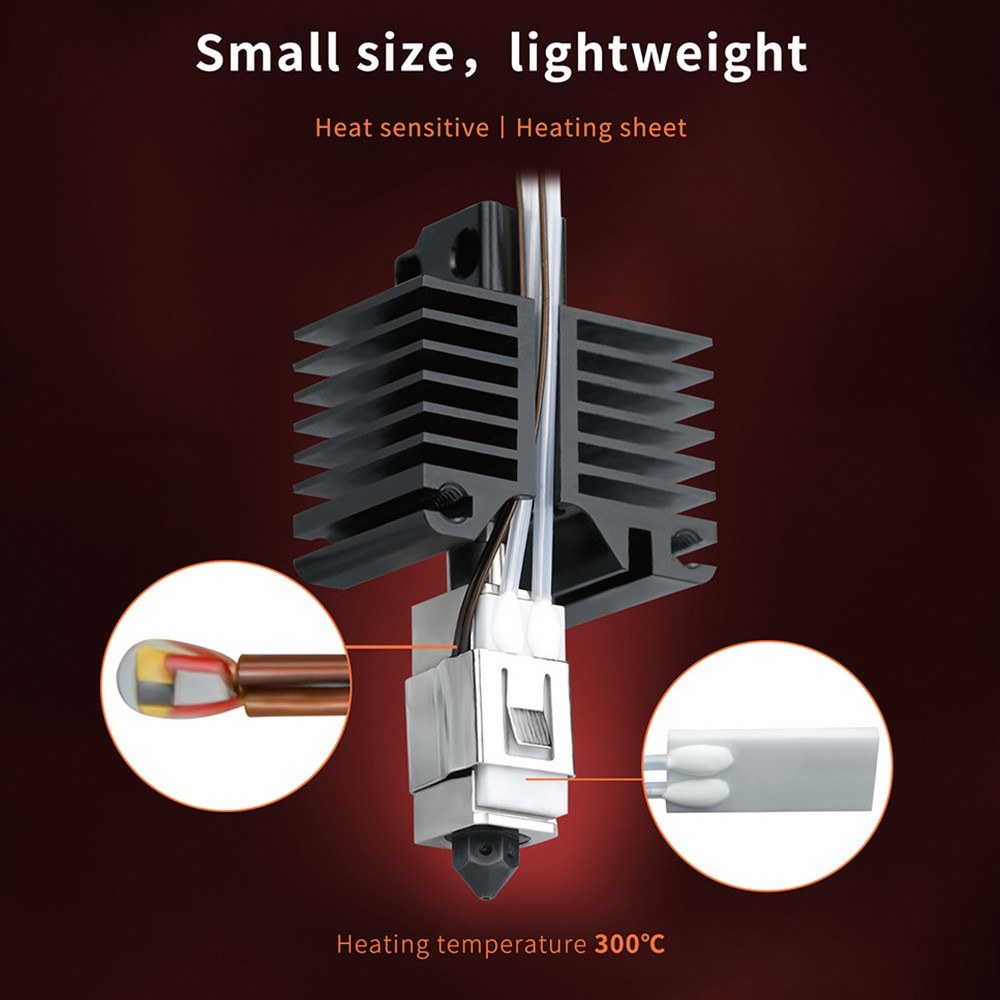 Bloc Chauffant Cuivre Plaqué Pour Imprimante 3D CR-6 SE/MAX/CR-5 PRO – Haute Température