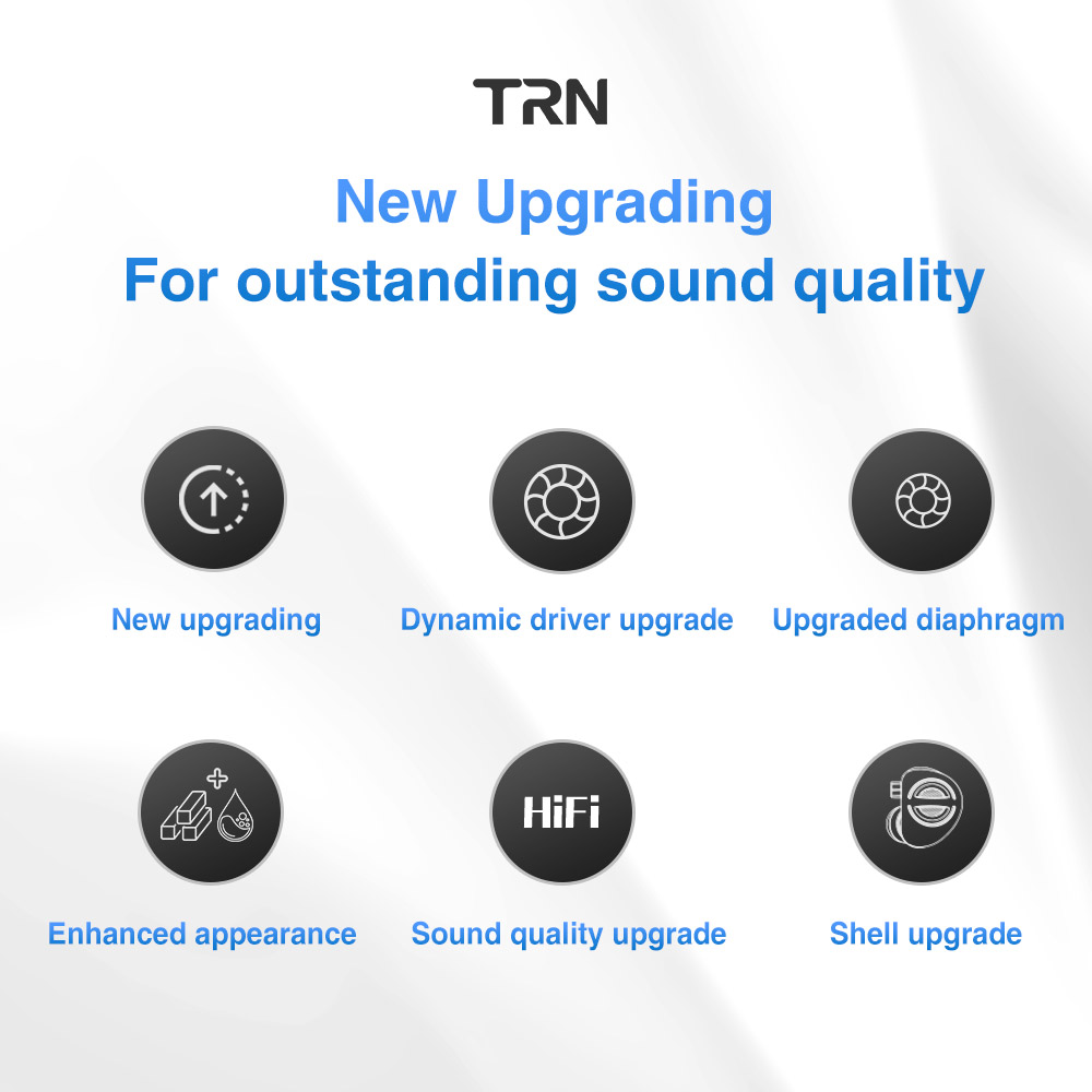 TRN MT4 PRO 2DD In Ear Earphone Bass High-Performance Dual Dynamic HiFi Running Noise Cancelling Headset TRN Flagship Store. 