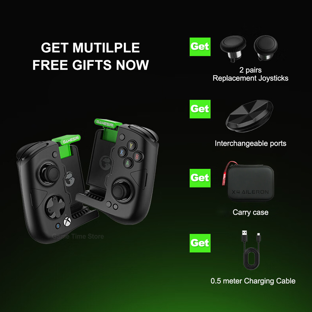 Gamesir X4 Aileron Bluetooth Mobile Cloud Gaming Controller Gampad for -Option -X4 Aileron-Option -X4 Aileron. 