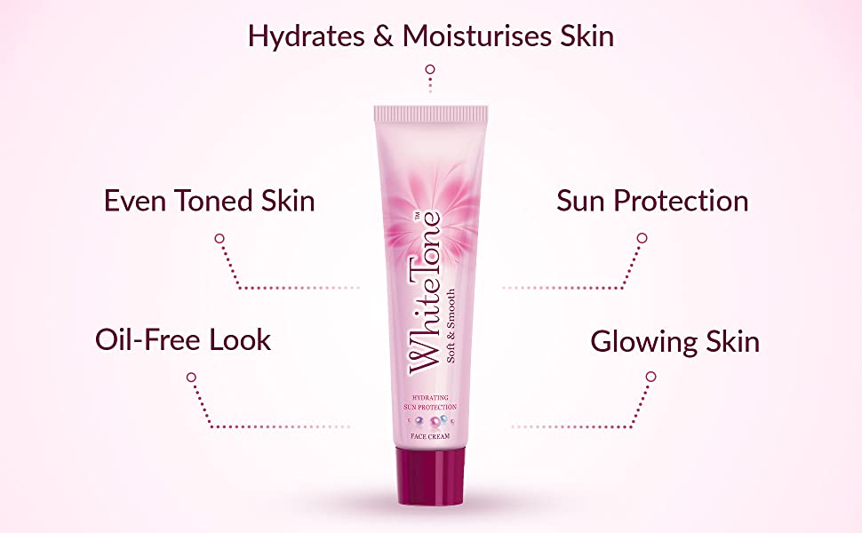 White Tone Soft And Smooth Face Cream - 25gm. 