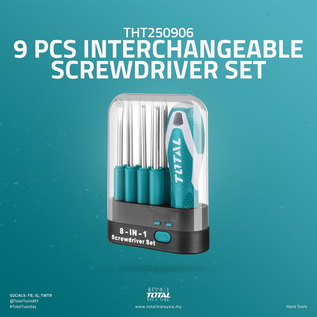 8 In 1 Screwdriver Set-Tht250906