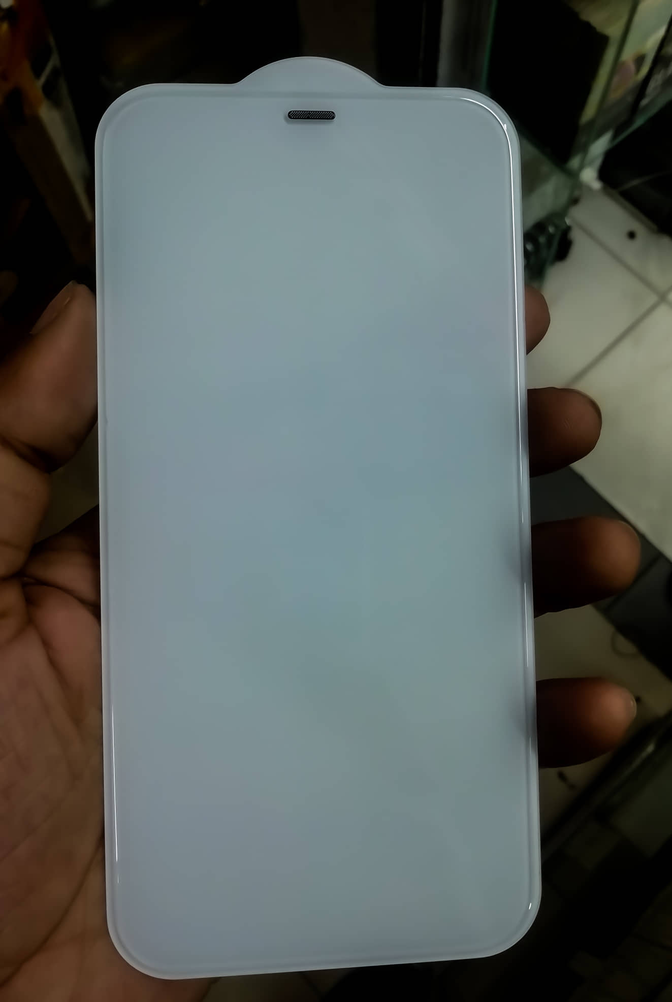 For Apple Iphone Border Less Full Covered Premium Gorilla Glass For Iphone 12 Pro Max 12