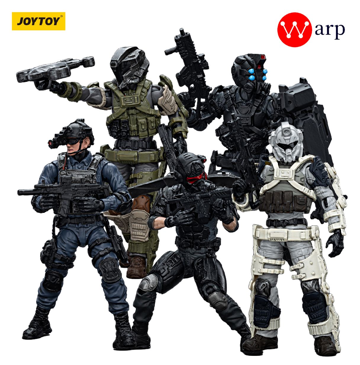 [Pre-Order] JOYTOY Action Figures 1/18 Yearly Army Builder Promotion Pack 32-36 Anime Model Toys Collection