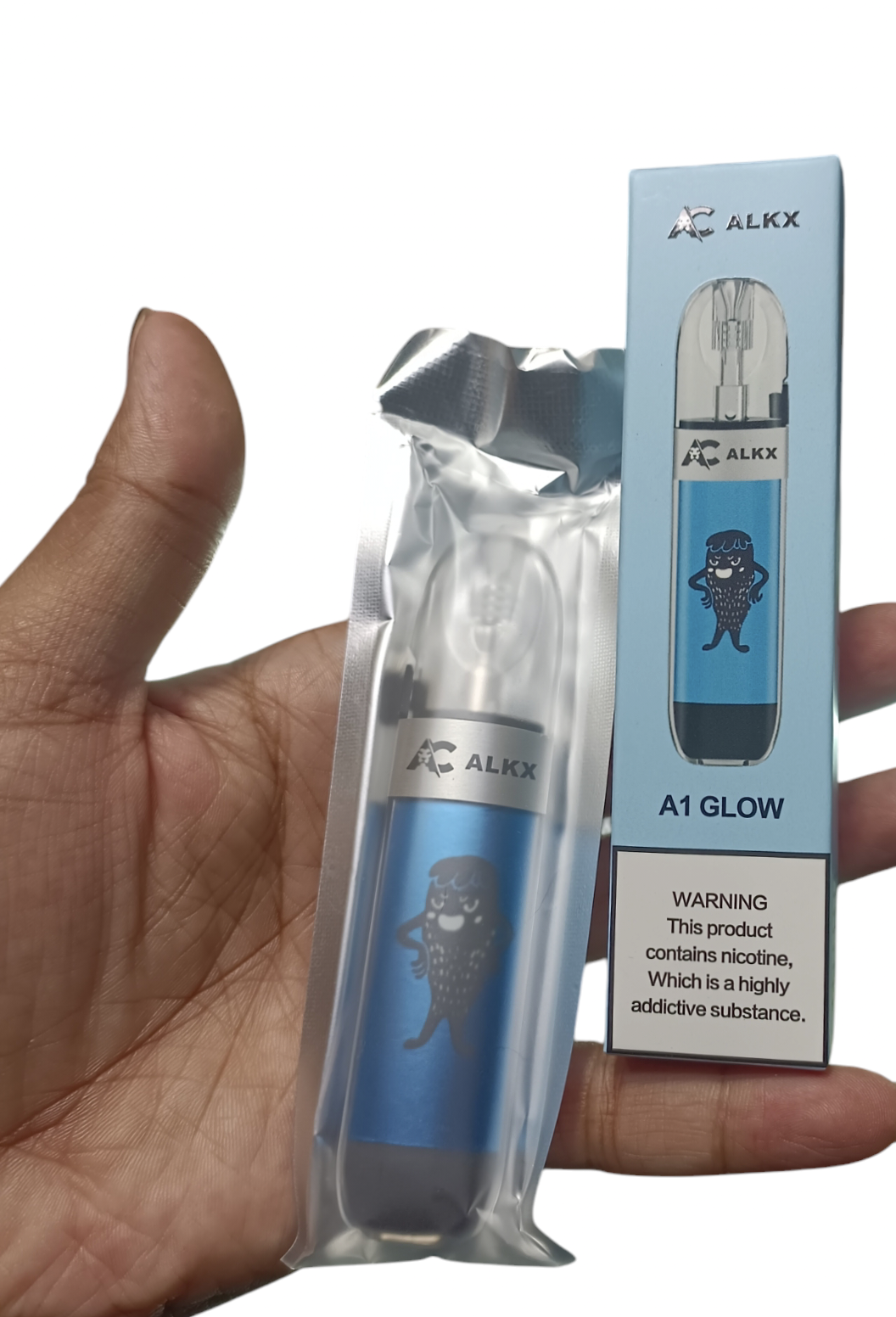 2ML Refillable E-Liquid Rechargeable Electronic Sigarette it's Mini Vape (60ml Flavour Juice Free). 