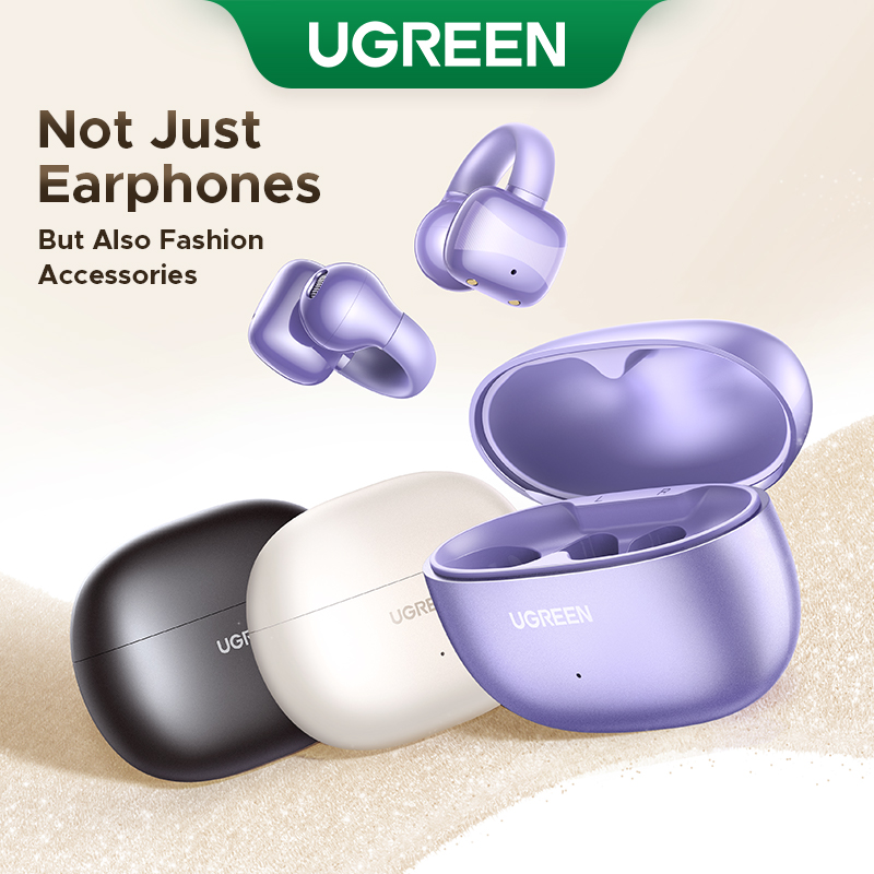 【On Sale】UGREEN HiTune S3 Bluetooth 5.4 Open Wearable Stereo Wireless Earphone TWS Sport Headset HD Call Noise Reduction for iPhone 16 15 Pro Max Samsung S25 S24 Ultra. 