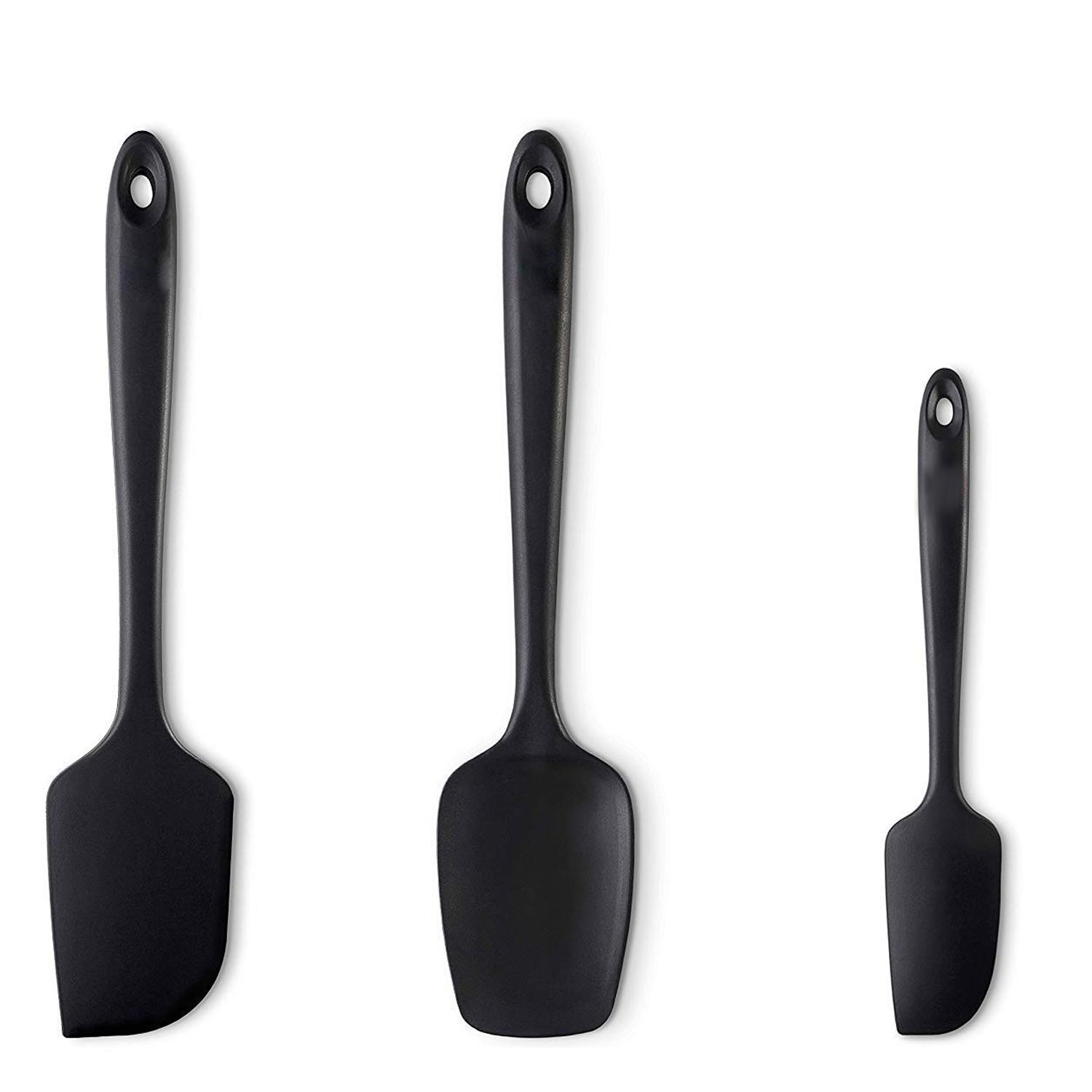Silicone Spatula Set 3pcs Heatresistant Cooking Baking Tool Nonstick