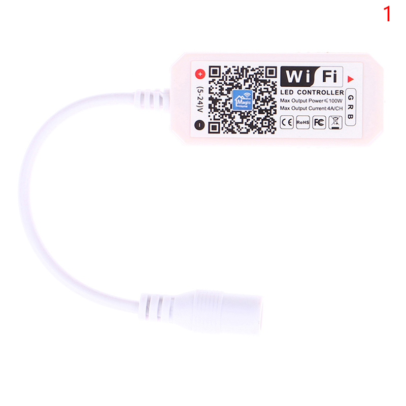 DC5V 12V 24V LED Strip Bluetooth WIFI RGB RGBW Android IOS APP Controller. 