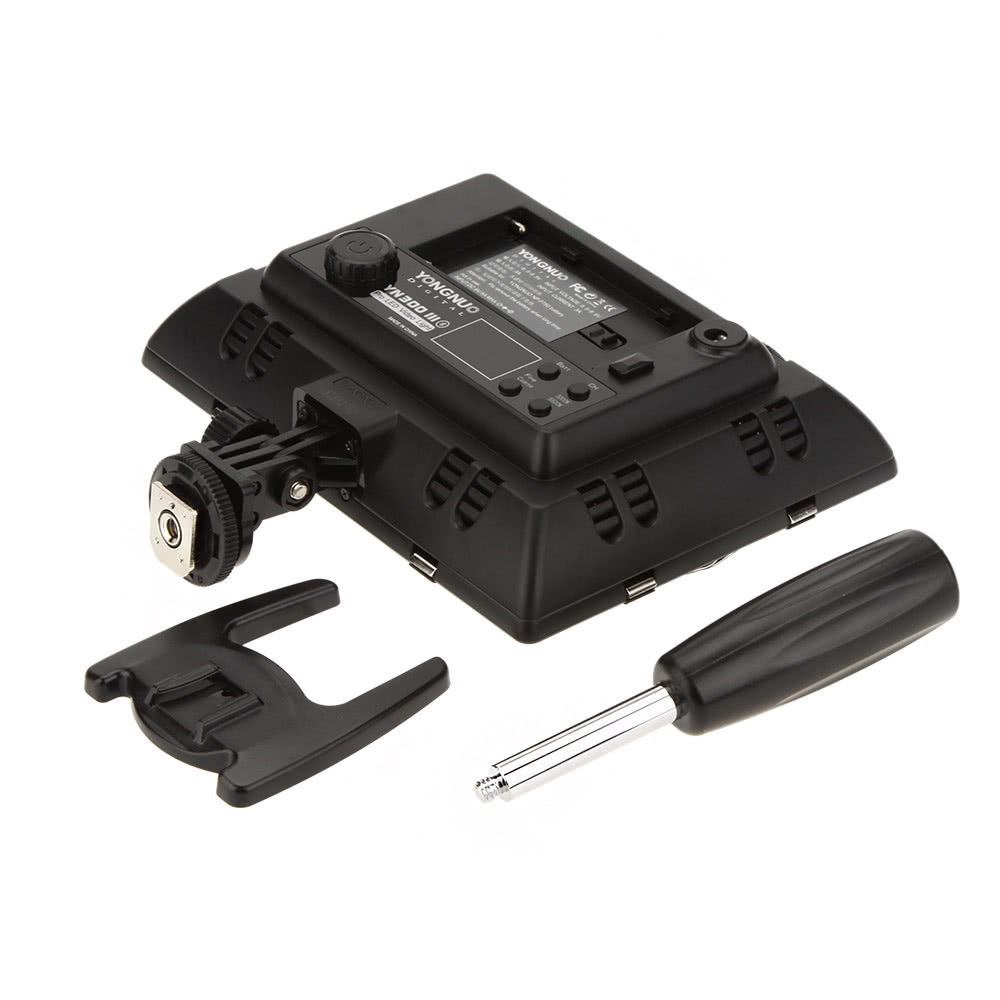 YONGNUO YN300 III LED Camera Video Light with IR Remote Phone Operation. 