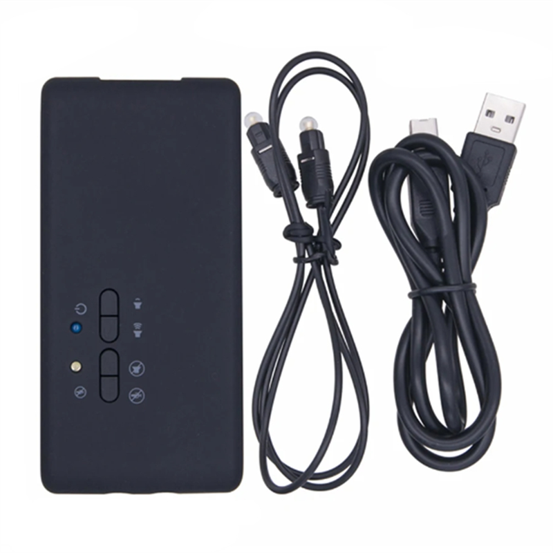 USB Sound Card CM6206 Chipset Black Plastic USB Hid Class Spec 8 Channel DAC Output
