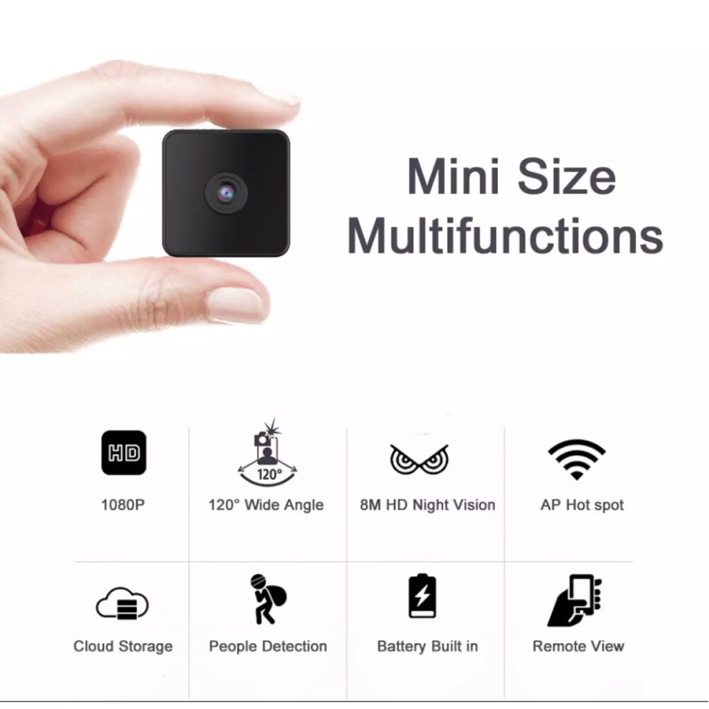 Rechargeable Battery Backup IP Camera V380 PRO WiFi Camera with Night Vision Portable Security IP Cameras Mini Camcorder Wireless WiFi Camera CCTV Camera. 