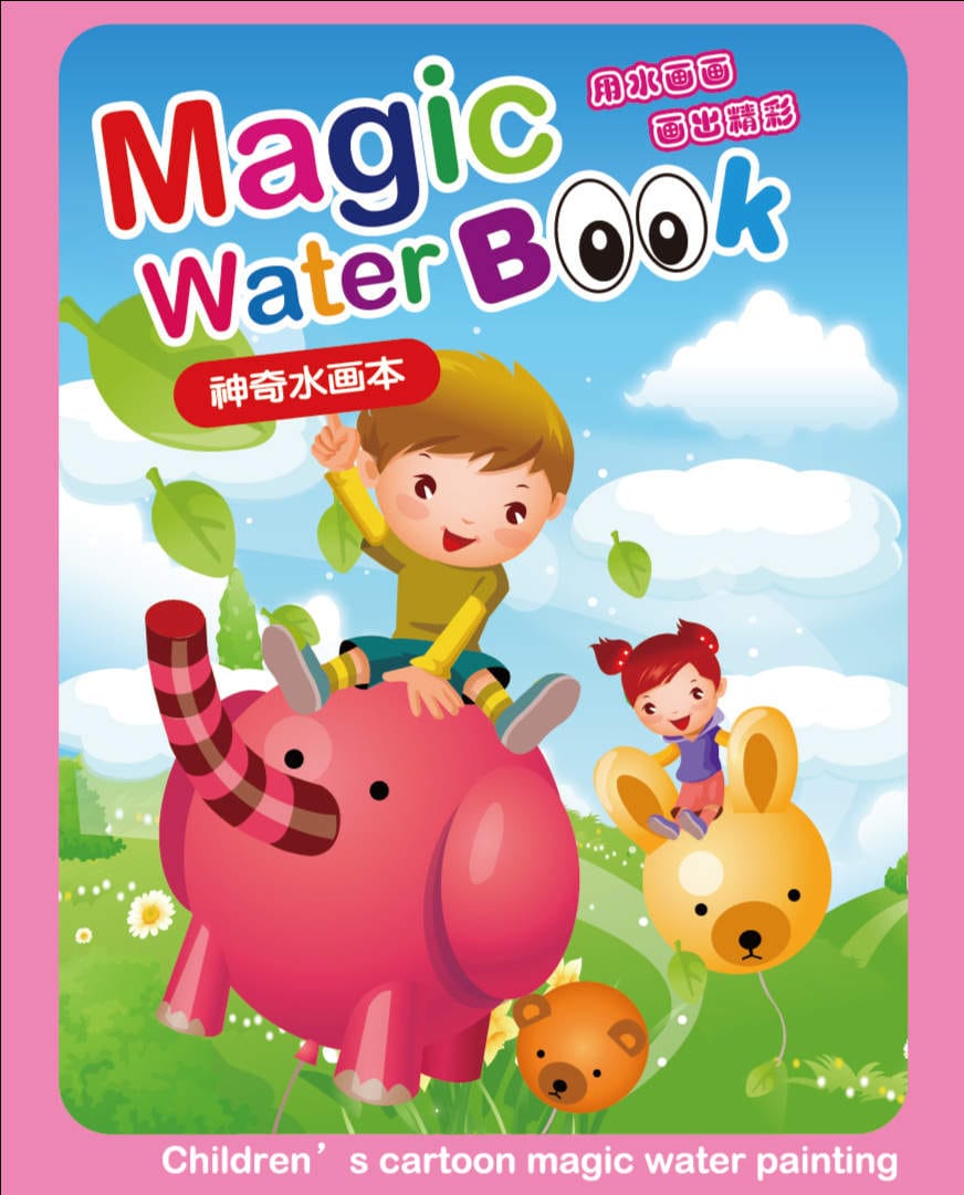 Best Reusable Kids Drawing Book - Magical Water Painting & Doodle Book | Fun & Educational Toy for Toddlers & Children - 2025 Trending Book! Ideal Early Learning Gifts. 