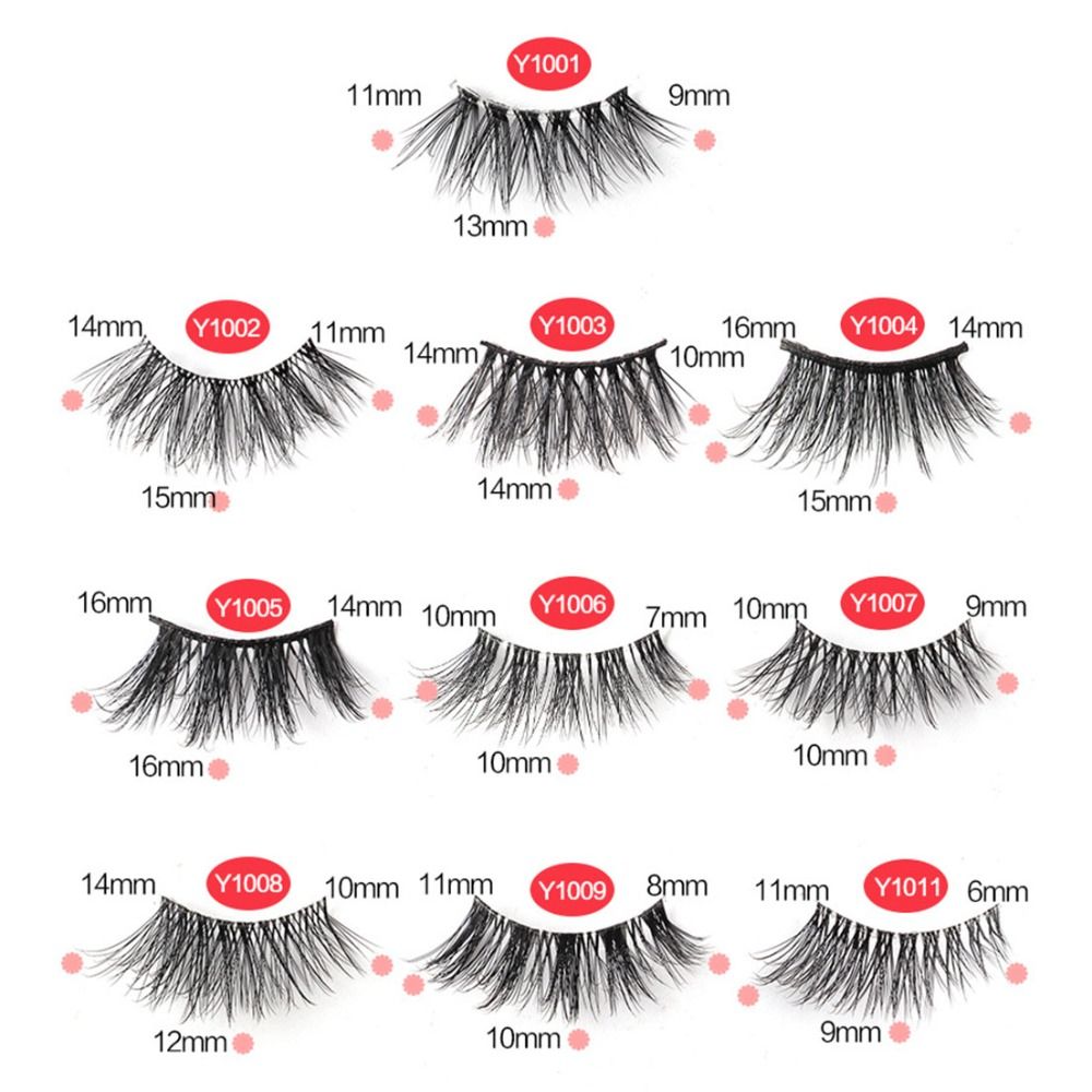 Short Half Eyelashes Accent Corner Lashes Natural Look Cat Eye Half Lashes with Clear Band False Eyelashes. 